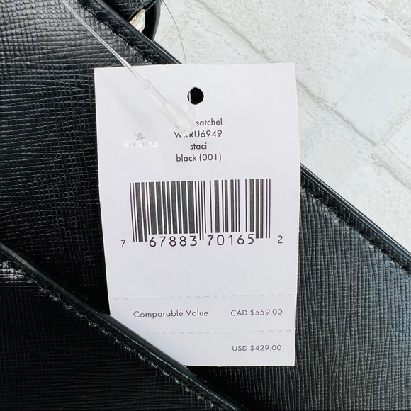 Kate Spade Staci Large Black Satchel Crossbody - Picture 11 of 11